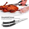 Stainless Steel Plastic Kitchen Scissors Non-Slip Handle Kitchen Shears  Poultry Fish Chicken Meat