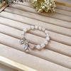 Faux Crystal Moonstone Women's Bracelet with Fu Character - Chic Niche Design and Perfect Birthday Gift