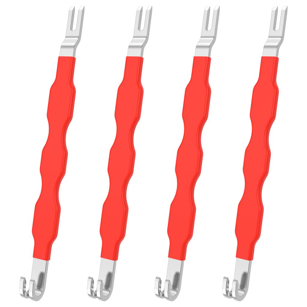 4Pcs Automotive Electrical Terminal Connector Separator Plug Removal Tool Universal Wiring Harness Disconnect Tool for Car Truck
