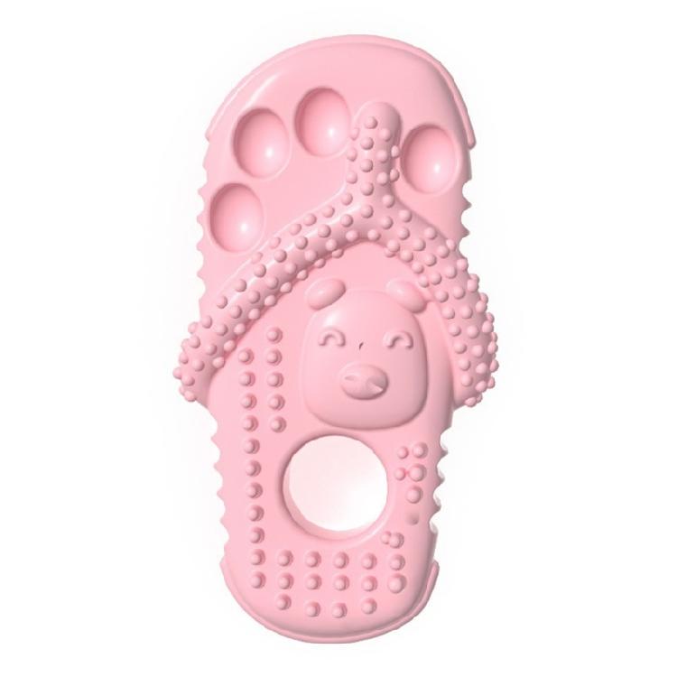 

Teething Chew Toy for Small Dog Toy Pet Teether Interactive Chewer Teeth Toy 1 рожевий