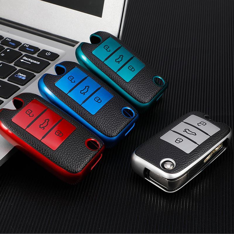 Klappbare Schutzhülle für Autoschlüssel, passend für Roewe RX5 i6 i5 RX3 RX8 und MG ZS MG6 EV EZS