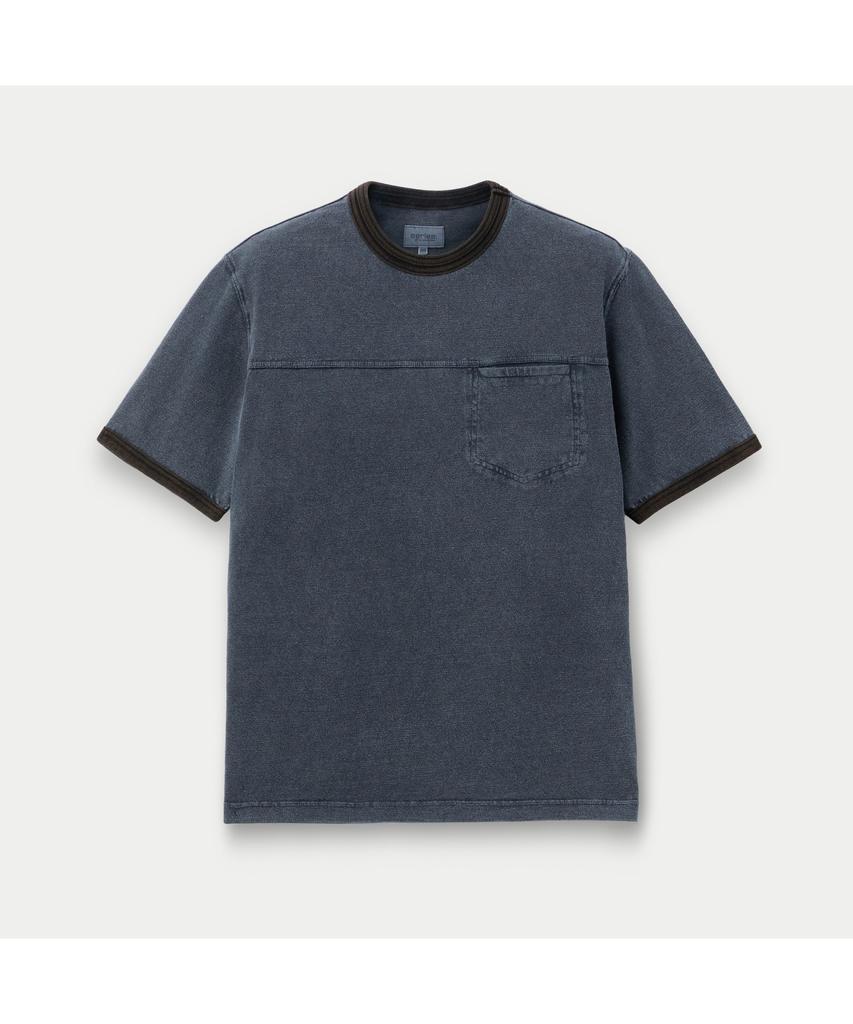 Silijeu Dyed Waffle Short Sleeve T-Shirt Satam26531Bud