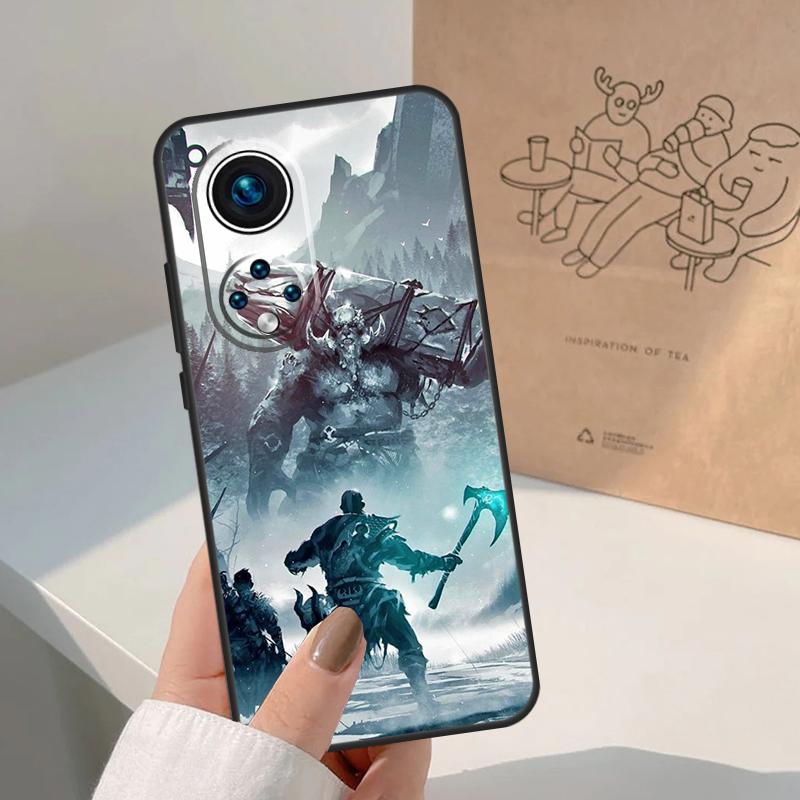 God of War For Honor Magic 8 7 6 5 Pro Case For Honor X9d X9c X9b X9a X8c X8b Win 200 400 50 70 90 Lite