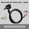 Metal/Plastic Bicycle Air Pump Extension Tube Pump Tire Inflator Nozzles  Bike Accessories