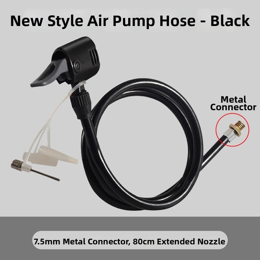 Metal/Plastic Bicycle Air Pump Extension Tube Pump Tire Inflator Nozzles Bike Accessories