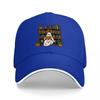 Ghost Reading In Library Bookshelf Halloween Theme Baseball Cap with Pumpkin and Plant Design Black Adjustable Hat for Adults