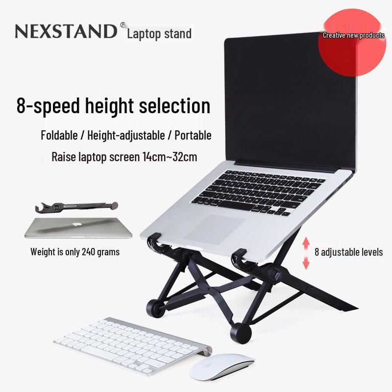 Support d'ordinateur portable pliable et réglable Nexstand K2