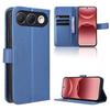 Housse à rabat compatible pour OPPO A7 Pro en cuir PU Protection intégrale avec [Blocage RFID]