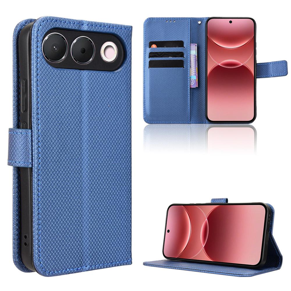 Housse à rabat compatible pour OPPO A7 Pro en cuir PU Protection intégrale avec [Blocage RFID]