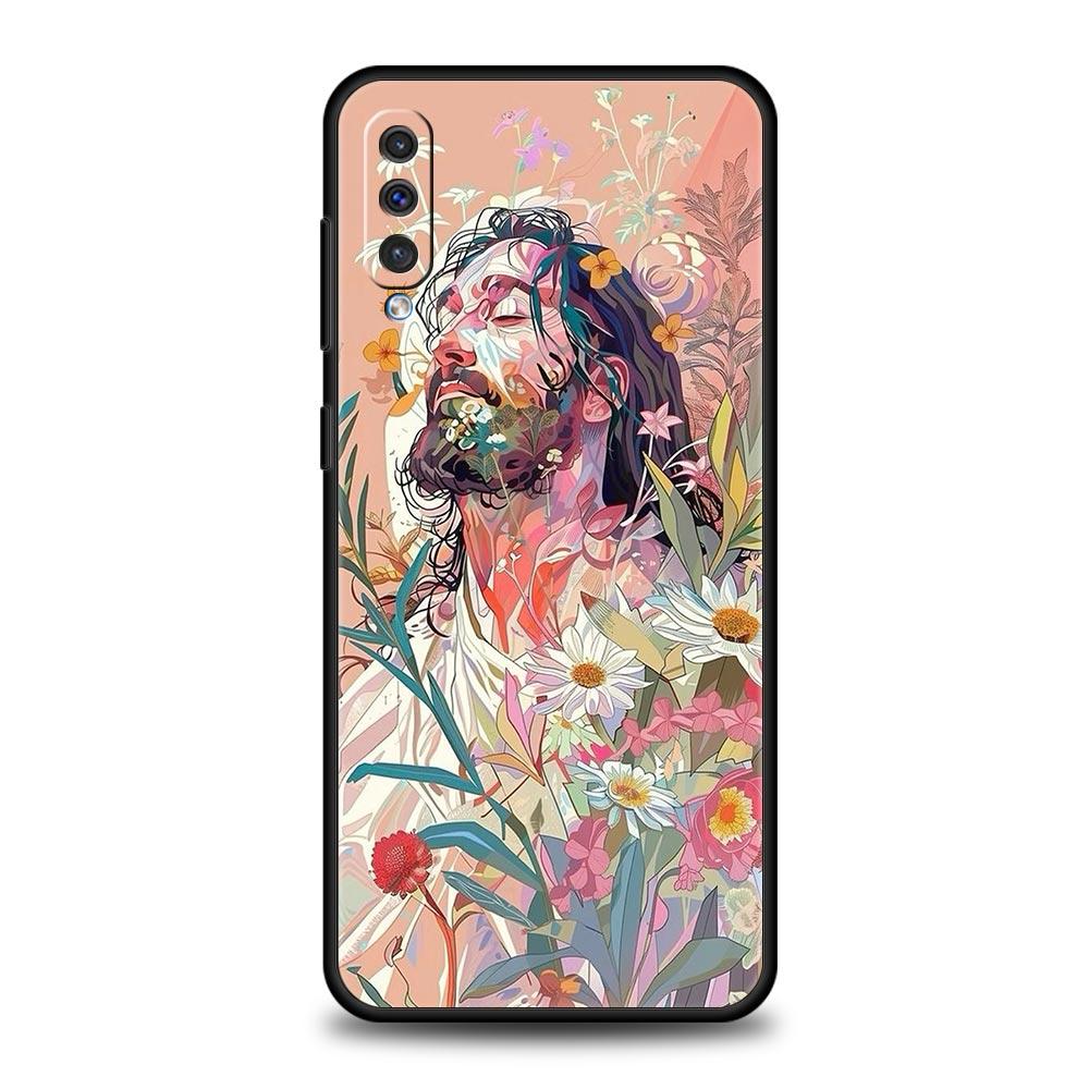 Case Faith Christian Religious Jesus For Samsung A24 A12 A14 A16 A32 A50 A70 A20E A20S A22 A34 A54 A42 A52 5G A04s A06 Cover