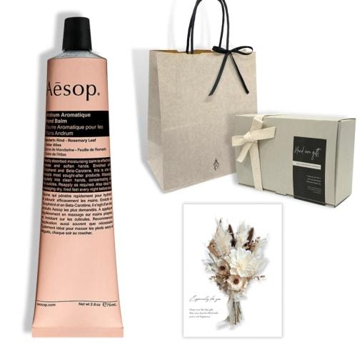 Gift-wrapped Aesop Aromatic Hand Balm and Hand Cream 75ml (Includes Shopping Bag) Gift Set, Perfect for Mother's Day