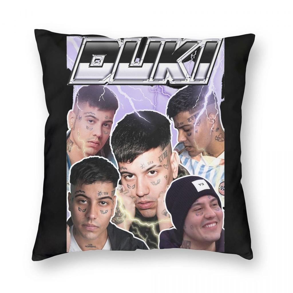Duki Singer Rapper Pillowcase Soft Polyester Cushion Cover Decoration Pillow Case Cover Bed Square 40*40cm