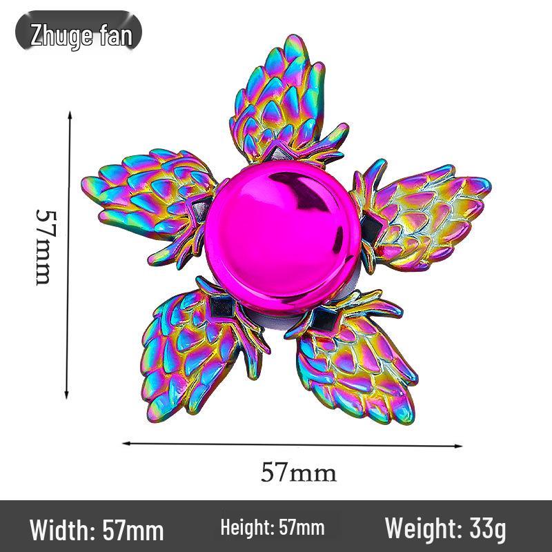 

Красочный металлический спиннер из сплава - Игрушка для снятия стресса в стиле TikTok