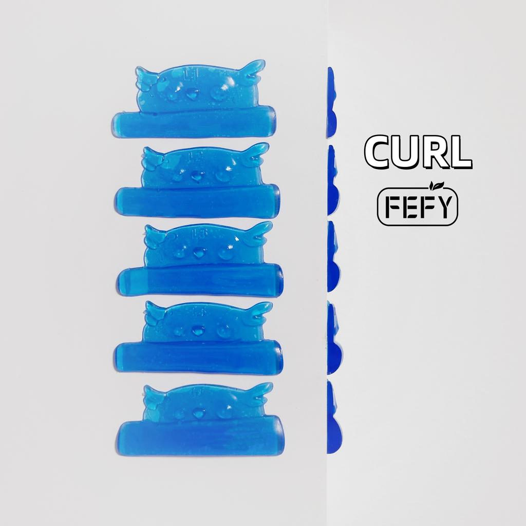 Korean Lash Lift Shields L Curl 5 Size Glueless Gel Keratin Eyelash Perm Rod Lifting Tinting Shields Elastic Perming Rods Pads