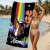 Customizable Personalized Beach Towels Michael Jackson Themed designs.Suitable for the Beach, Yoga, Sports;ideal As Beach Accessories