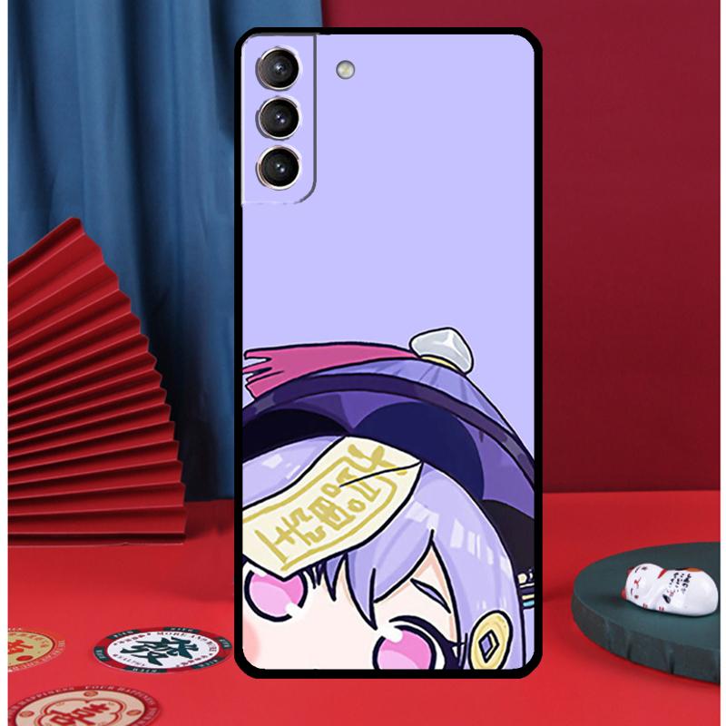 

Genshin Impact Anime Cute Phone Case For Samsung Galaxy S25 Ultra S9 S10 S20 S21 FE S22 S23 Plus S24 Ultra Back Cover Galaxy S23 Plus