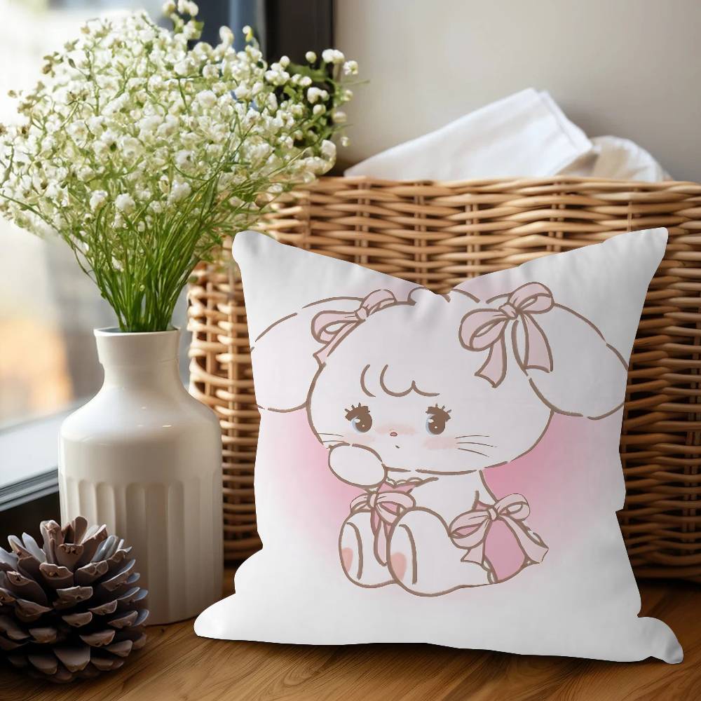 M-Mikko Cute Personalized Pillow Dust Cover Bedroom Kids Party Decoration Pillowcase Birthday Children Gift