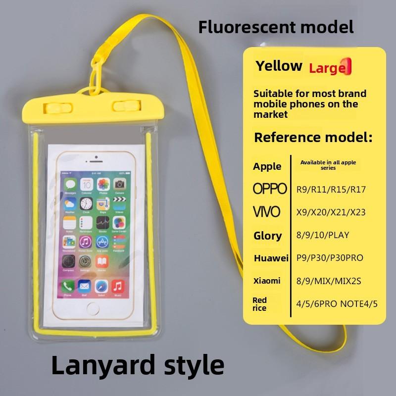 Waterproof Phone Luminous Case Mobile Bag For Iphone Huawei Xiaomi Samsung Redmi