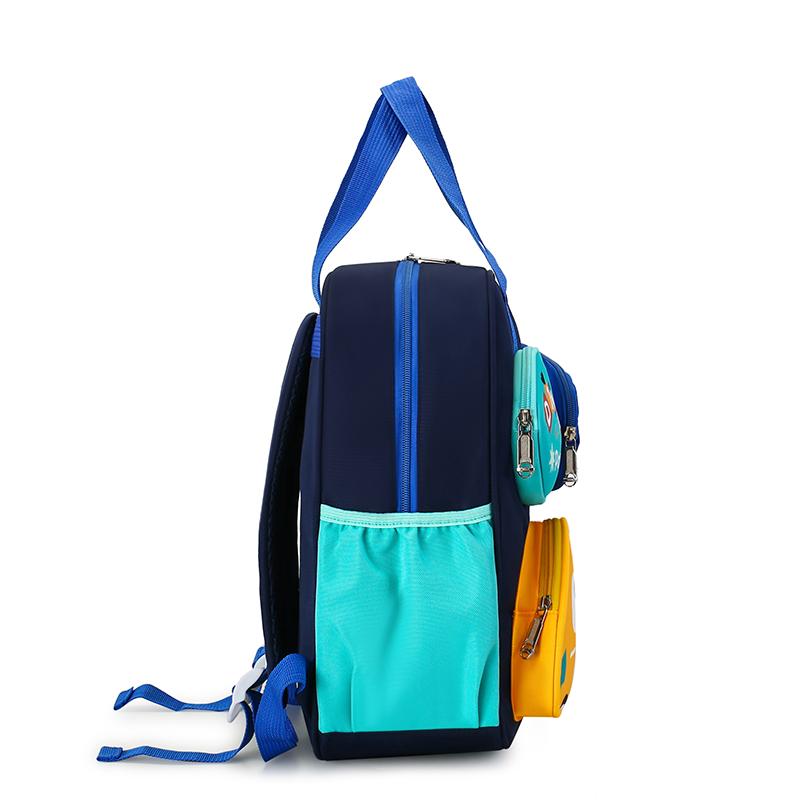 Large Capacity Children's Backpack Fashion Cartoon Personality Back-to-School Season Shoulder Bag
