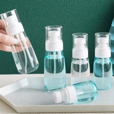 2/4pcs Flacons Pulvérisateurs Transparents Portables Voyage Récipient Rechargeable pour Parfum Distributeur Cosmétique Outil Essentiel de Beauté pour Maison Salon