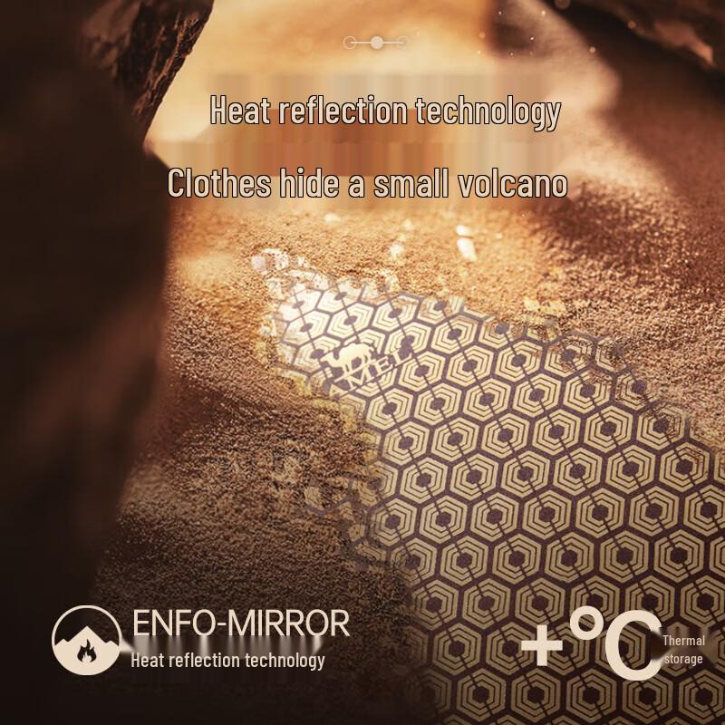 Camel Men's Hooded Waterproof Puffer Down Jacket