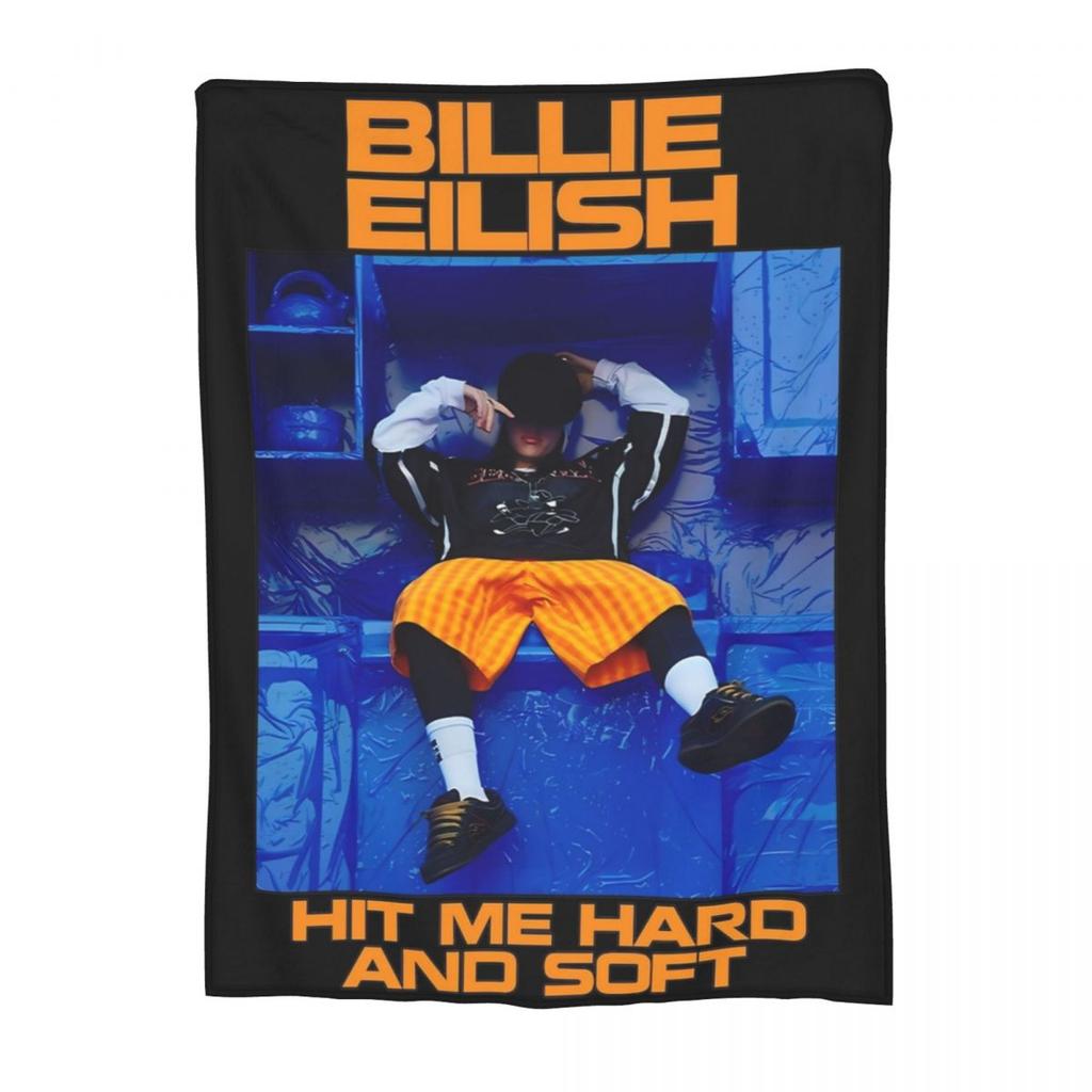 Hit Me Hard And Soft Merch Deka Billies Fleece Přehoz na postel Útulný Super Měkký pro Auto Přikrývka