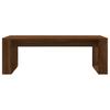  Coffee Table, Brown Oak 102x50x35 Cm Wood-based Material