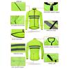 Fahrrad-Sets WOSAWE MTB Fahrrad-Reitjacke, Gel-gepolsterte Shorts, Herren-Fahrrad-Sets