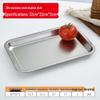 De Ruian Deep Rectangular Multi-Compartment Ceramic Serving Tray
