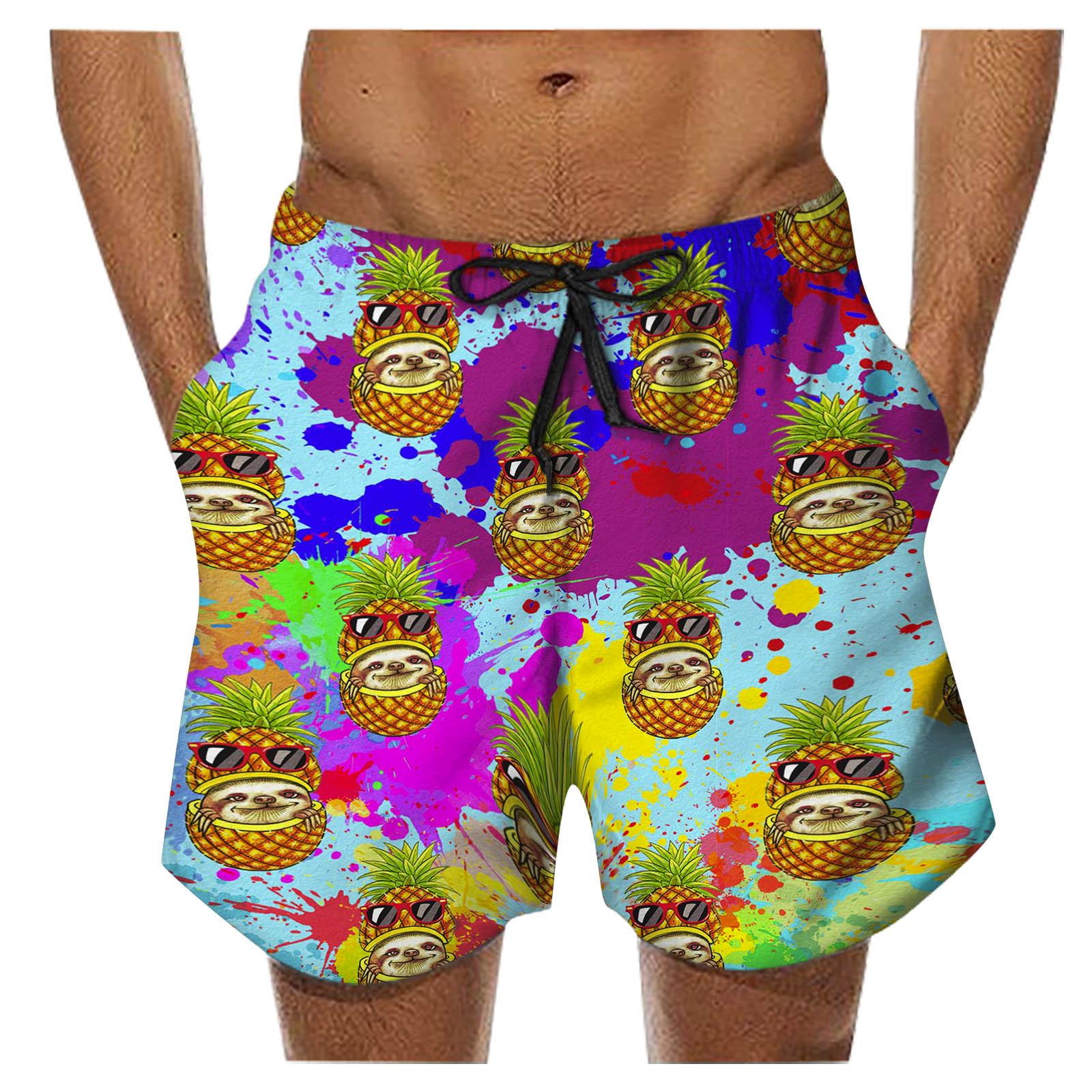 

(SU)Мужские плавки, быстросохнущие шорты для пляжного серфинга, бега и плавания на шнурке