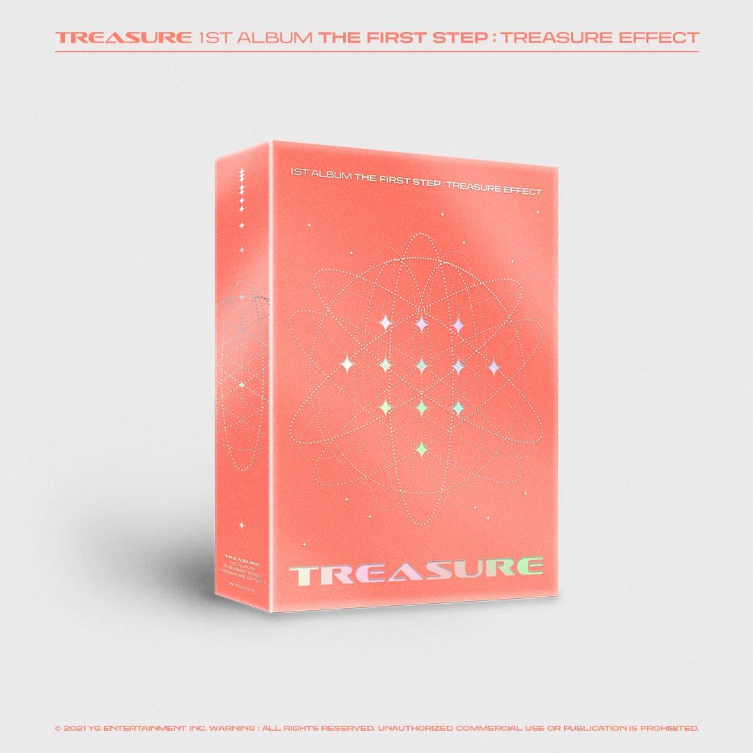 TREASURE 1-й альбом The First Step TREASURE EFFECT ORANGE оранжевый