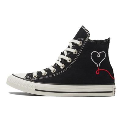 Chuck Taylor All Star High Made with Love - Black Unisex Sneakers Vintage-White Egret 171158C