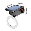 Cycling Safety Light 300 Lumen Solar Charging Bicycles Light With Durability ABS Housing For Most Conditions
