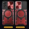 Coque pour Xiaomi Redmi Note 11 - Xiaomi - Note 11S - Rouge - Protection militaire - 2 Verres Trempés