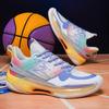 Basketball Shoes Junior High School Men's Shoes Spring and Summer Breathable Sports Shoes Outer Size Large Size Middle School Students Actual Combat