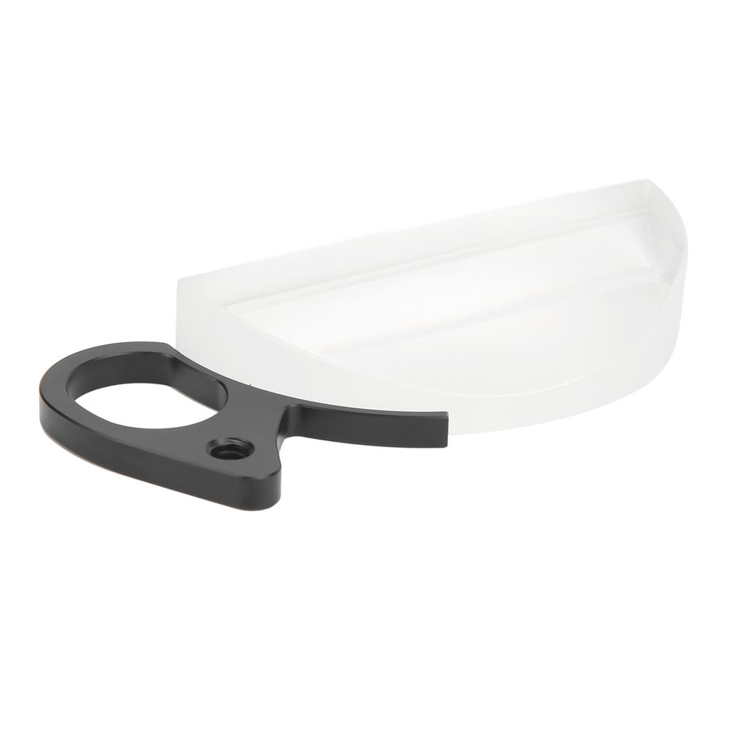 80mm Camera Lens Prism Optical Glass Handheld Special Effect Filter Half Moon Photography Accessories