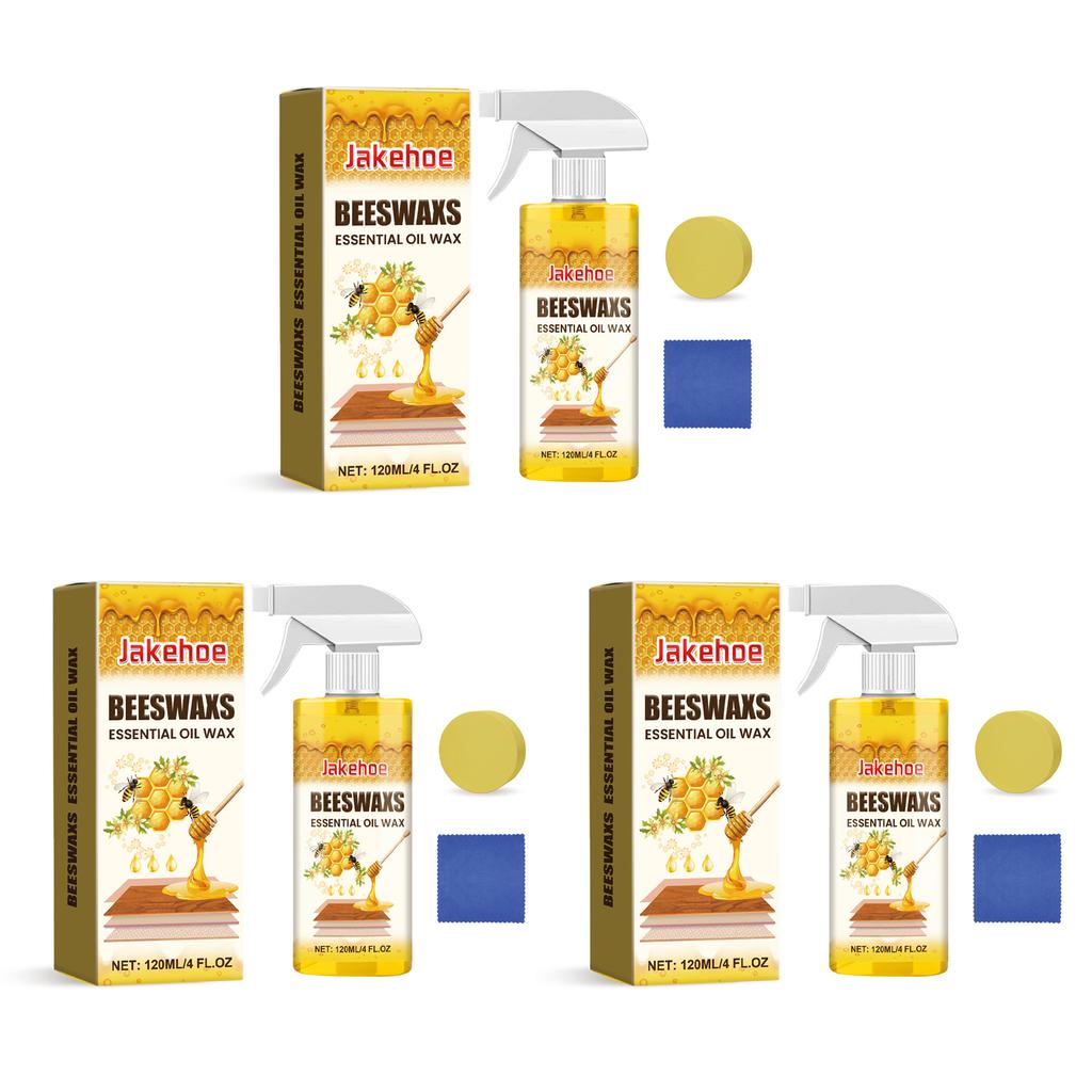 Furniture Polish Beewax Spray Natural Beeswax Spray Scratch Wear Repair Natural Ingredients Wood Polishing Liquid For Funitures