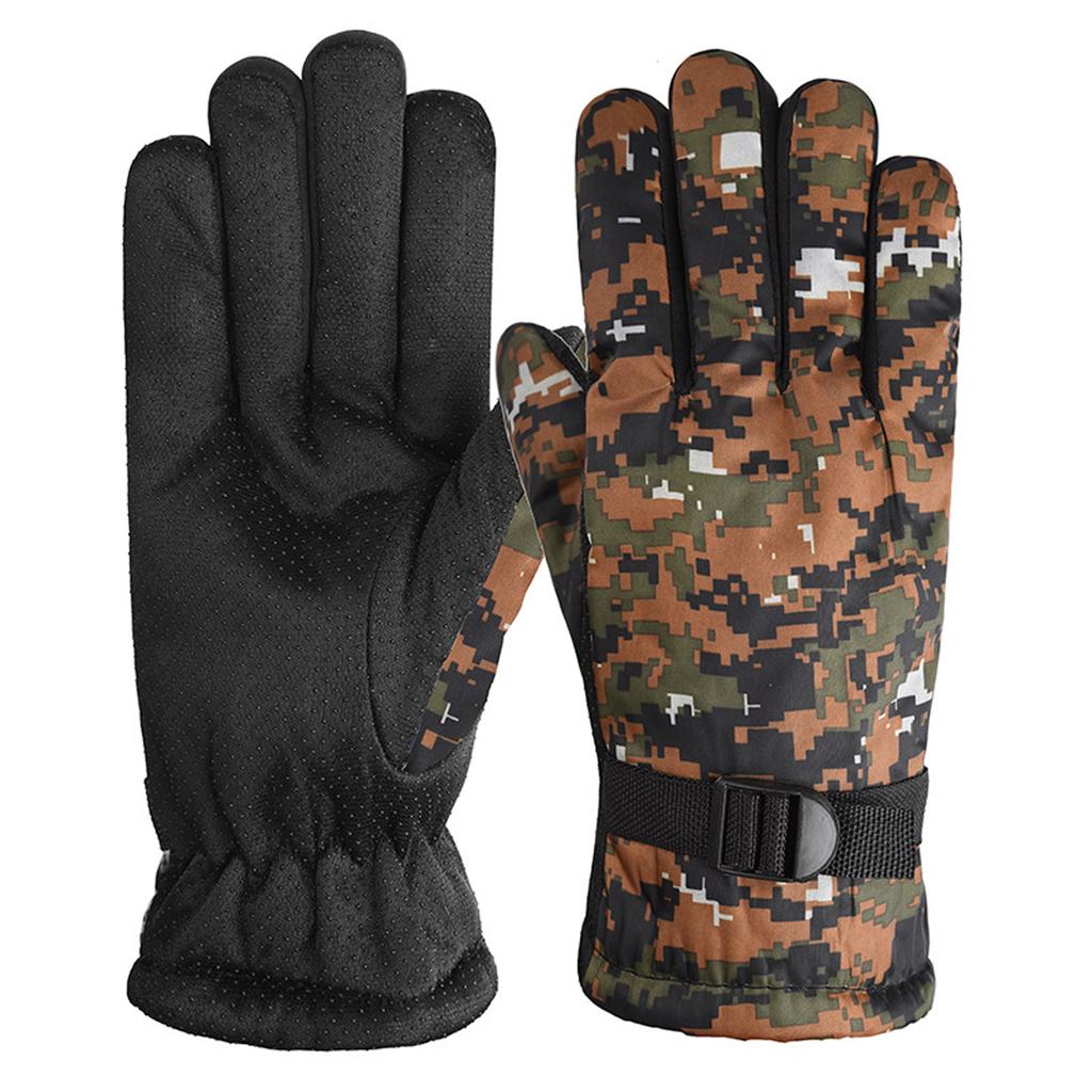 Winterhandschuhe Warm, Winddicht, Verdickte Outdoor-Radhandschuhe