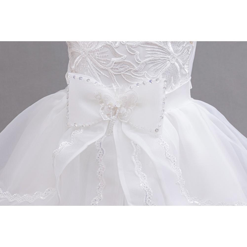 Girls Princess Dresses Irregular Long Mesh Dress Dresses Middle Large Children Piano Performance Clothes Christmas Costumes  Girl's Favourite Dress