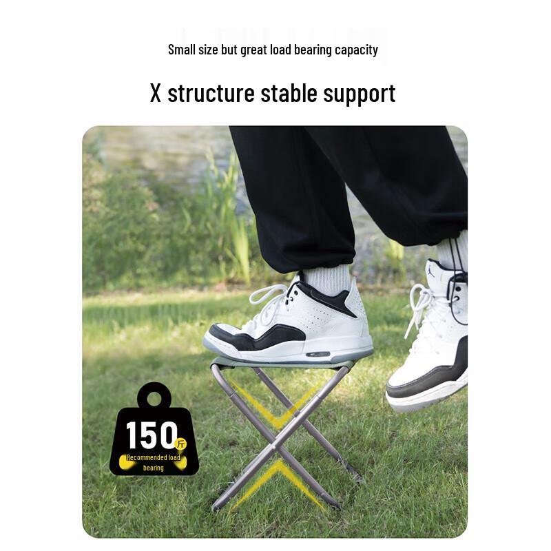 Feitule Aluminum Alloy Camping Folding Stool