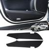 GIMUYA Door Kick Guards for Toyota Alphard Early and Late Vellfire Door Scratch and Stain Interior Custom Car PU Set of 2 (30 Series), Models, (30