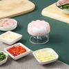 1pc Mini Garlic Masher Manual Food Chopper Multifunctional Pull Meat Vegetable Manual Chopper Blender Hand Garlic Processor