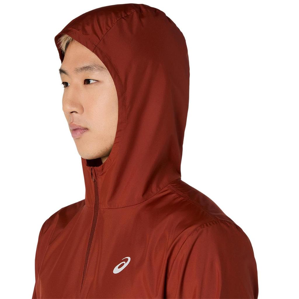 Odzież do biegania SREBRNA KURTKA 2011D235 200 XL [ASICS] Męska (PODPISANY CZERWONY)