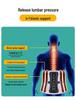 Dámský prodyšný bederní podpůrný pás pro herniaci a svalové natažení