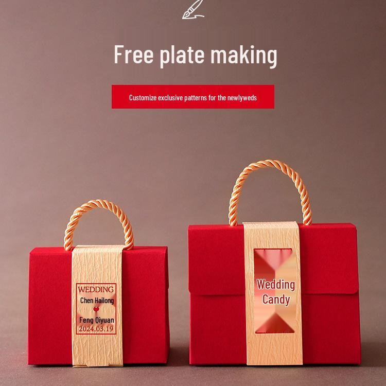 2025 Chinese Wedding Candy & Gift Box