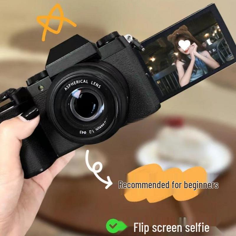 9600W HD Pixel 4K Drehbarer Klappkamera für Selfies, Studenten, Campus, Reisen und den tragbaren Einsatz