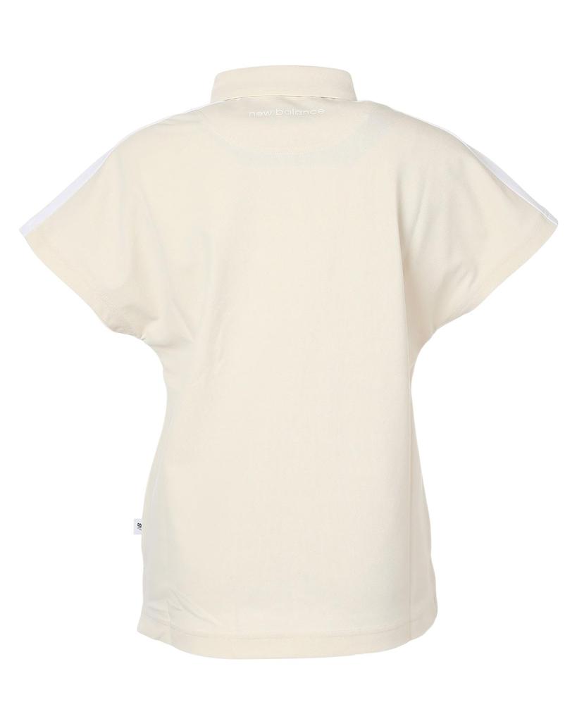 Golf Polo Shirt 2 [New Balance] Short-Sleeve (Stretchable & Ultra-Quick Drying) / Women's / 012-6168502 040_Beige [L]