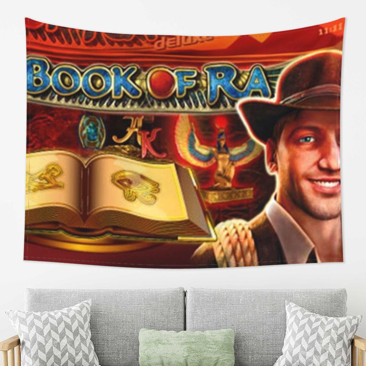 

Book Of Ra Tapestry Decoration Art Aesthetic Tapestries for Living Room Bedroom Home Wall Cloth Wall Hanging 74x94cm(29x37in)