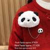 Adorable Red Panda Brooch: Cute Plush Backpack Pin for Students, Couples & Women - Perfect Birthday Gift