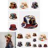 Creative Colorful Printed Fisherman Hat For Women Fashionable And Stylish For Autumn And Winter
